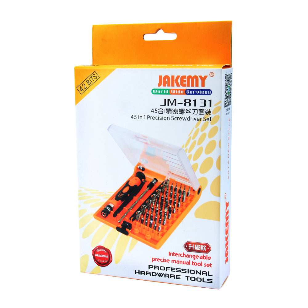 Jakemy JM-8131 45 in 1 Precision Handle Screwdrivers Set