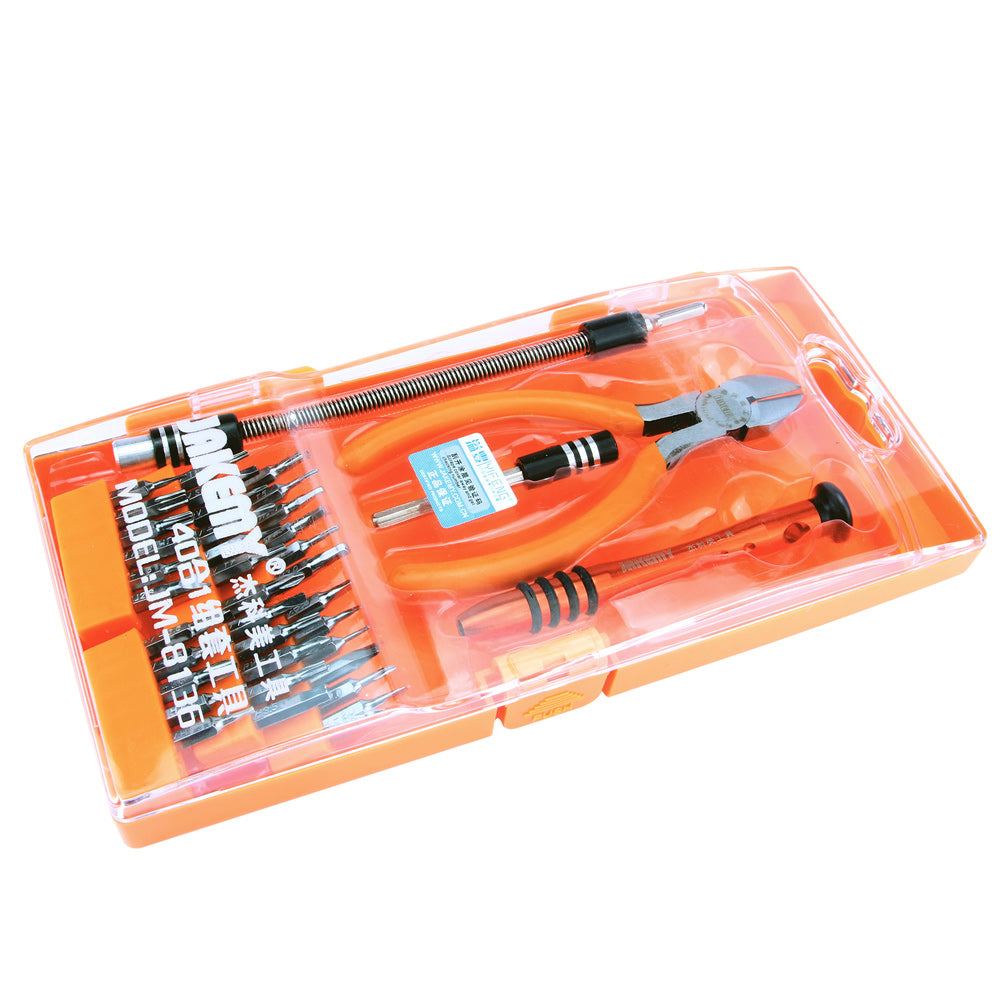 Jakemy JM-8136 40-in-1 Screwdriver Set Electronic Repair Open Tool Demolition Kit