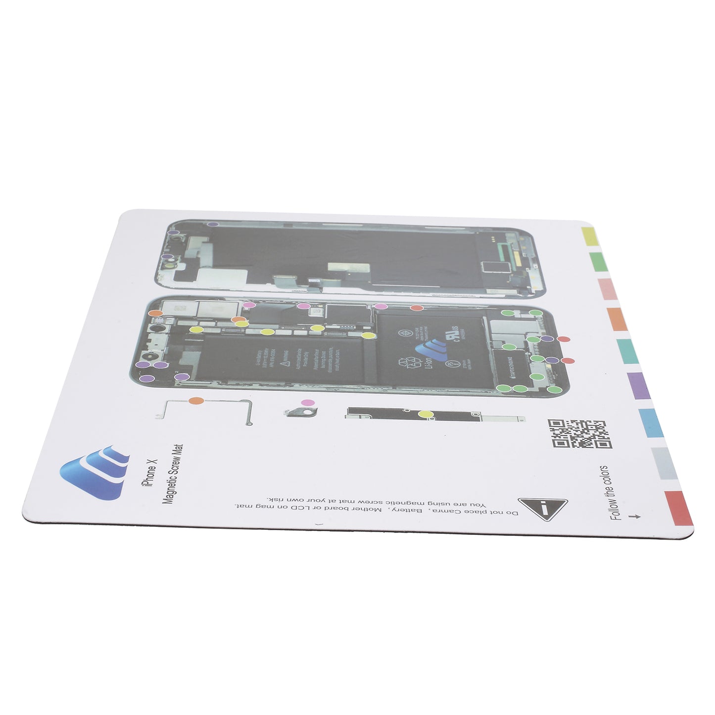Magnetic Screw Keeper Mat Helping Repair Pad Tool for iPhone X