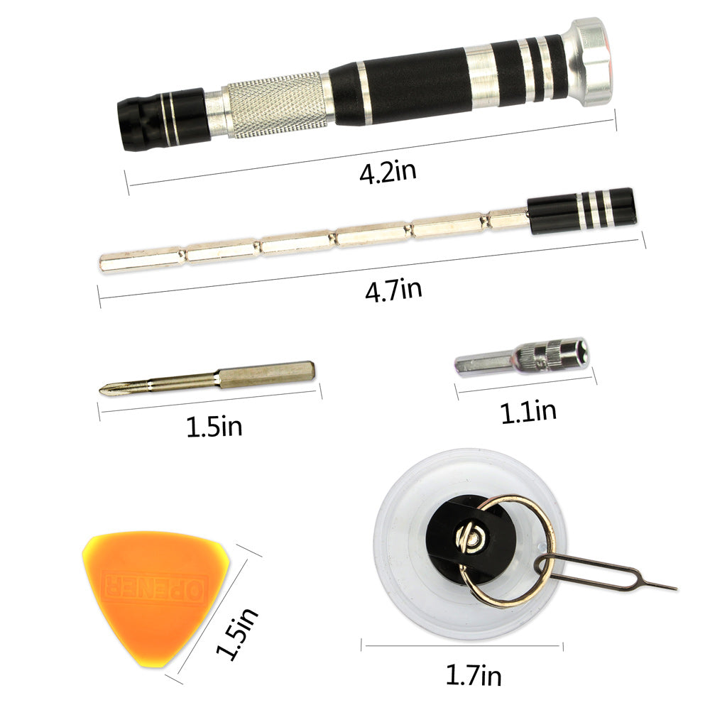 Jakemy JM-8142 29-in-1 Aluminium Alloy Screwdriver Set Cellphone Repair Tools