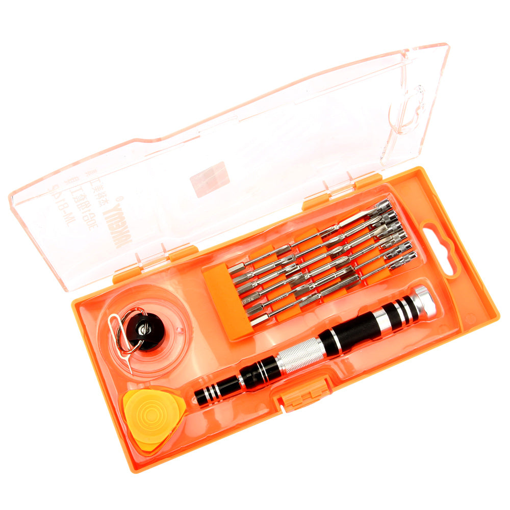 Jakemy JM-8142 29-in-1 Aluminium Alloy Screwdriver Set Cellphone Repair Tools