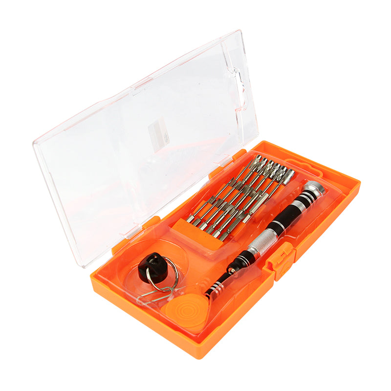 Jakemy JM-8142 29-in-1 Aluminium Alloy Screwdriver Set Cellphone Repair Tools