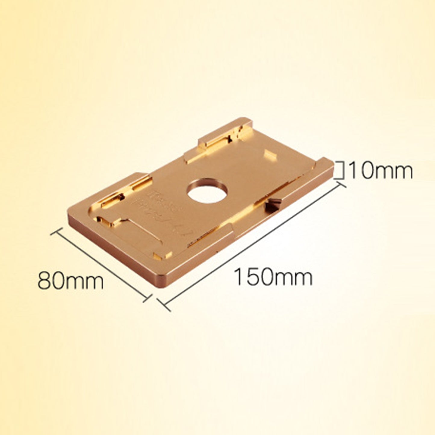 Front Screen Glass Lens with Frame Aluminum Alloy Laminating Aligning Mould for iPhone 7