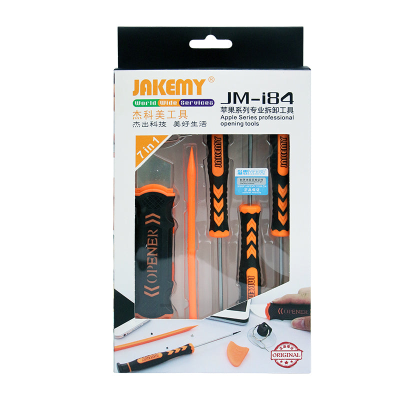 Jakemy JM-I84 7-in-1 Professional Opening Tools Precision Screwdrivers Set