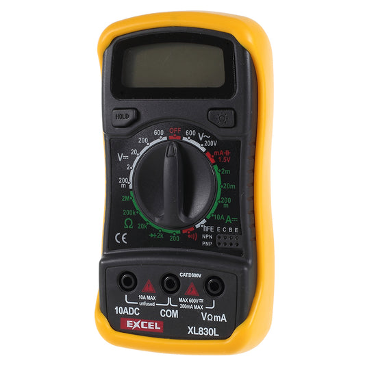 EXCEL XL830L LCD Digital Multimeter Tester