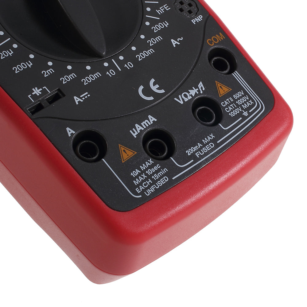 UNI-T UT39A LCD Digital Multimeter AC/DC Voltage Current Resistance Tester with kickstand