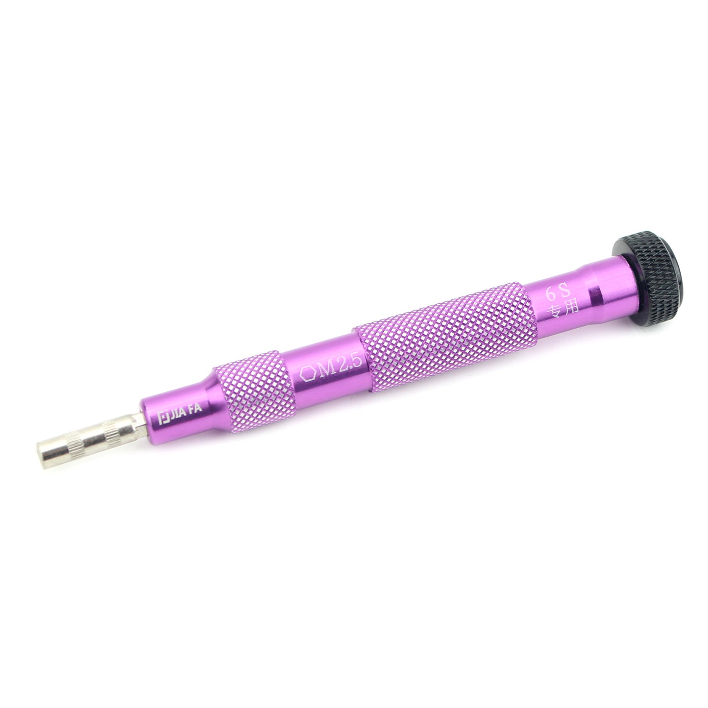 JF-617 Metal Nonslip Screwdriver Handle for Phillips 2.5 - Purple