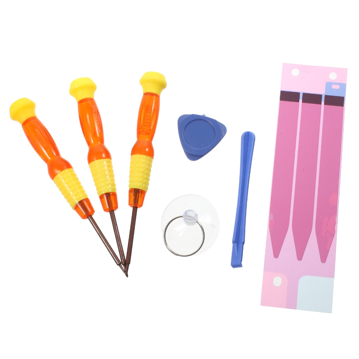 Uniqkart Battery Adhesive Sticker Screwdriver Repair Tool Set for iPhone 7 Plus 5.5 inch
