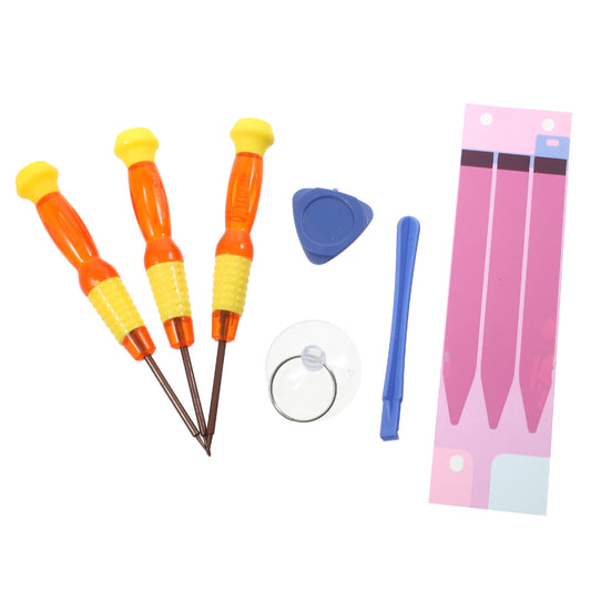 Uniqkart Battery Adhesive Sticker Screwdriver Repair Tool Set for iPhone 7 Plus 5.5 inch
