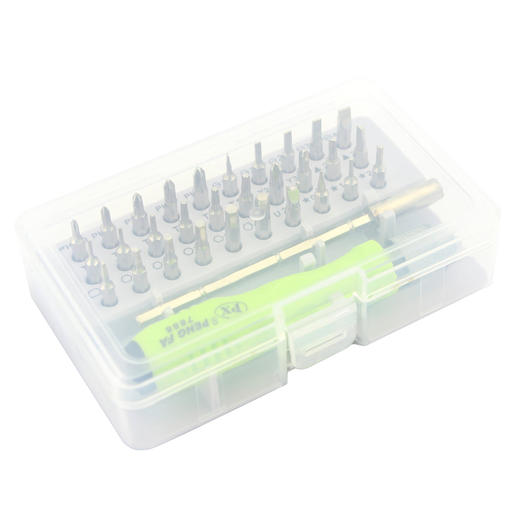 PX-7888 32-in-1 Professional Precise Screwdriver Set Multi-functional Repair Tool Kit
