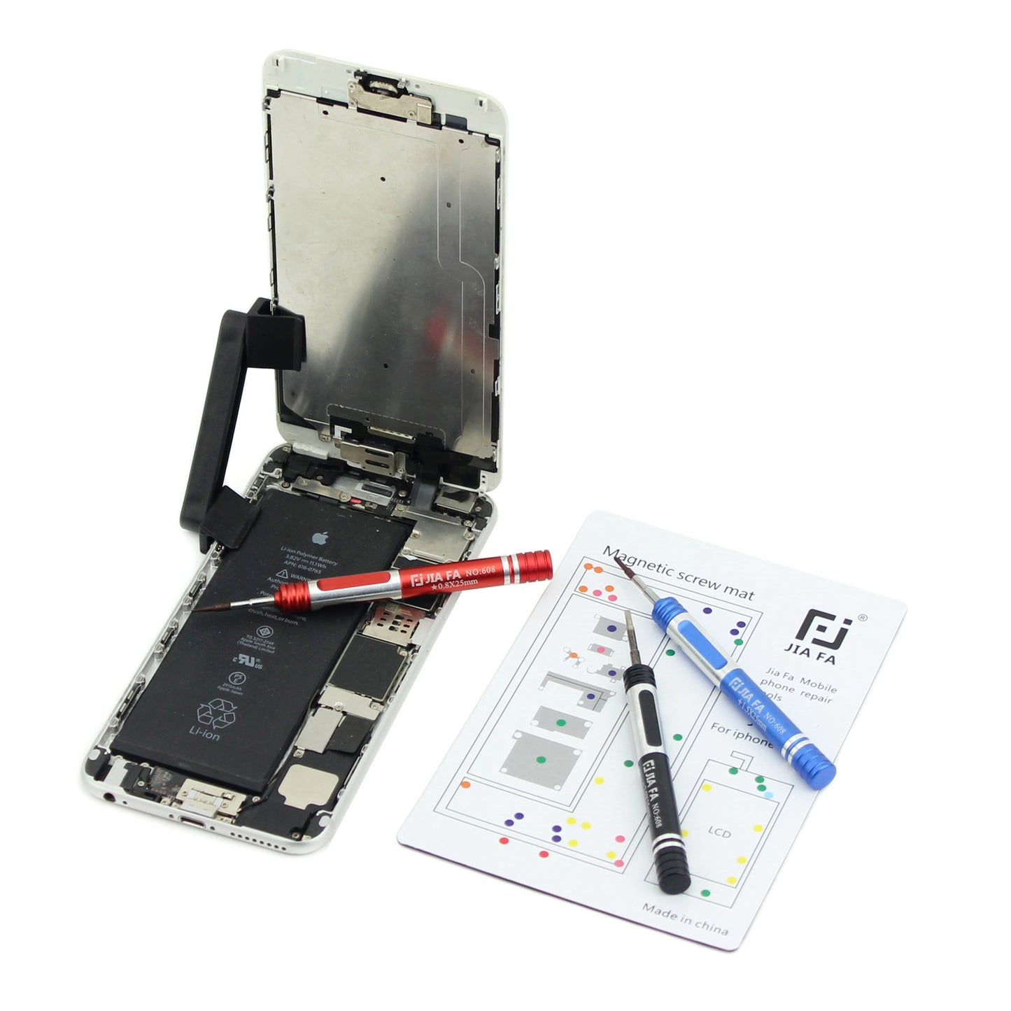 JF-870 Magnetic Screw Mat Phone Repair Tool for iPhone 6s 4.7-inch