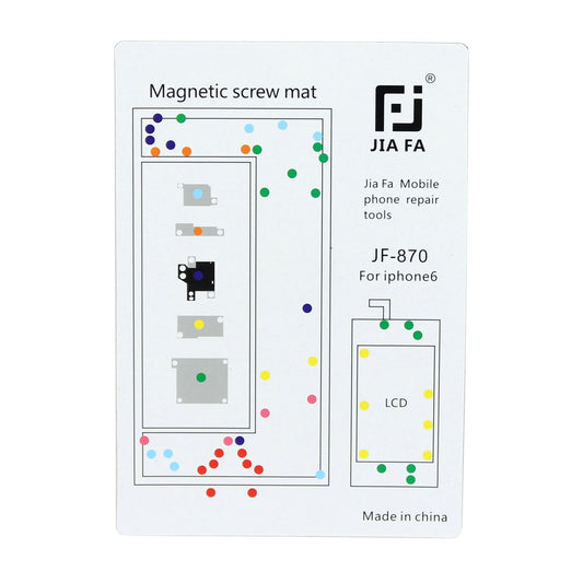 JF-870 Magnetic Screw Mat Maintenance Tool for iPhone 6 4.7-inch