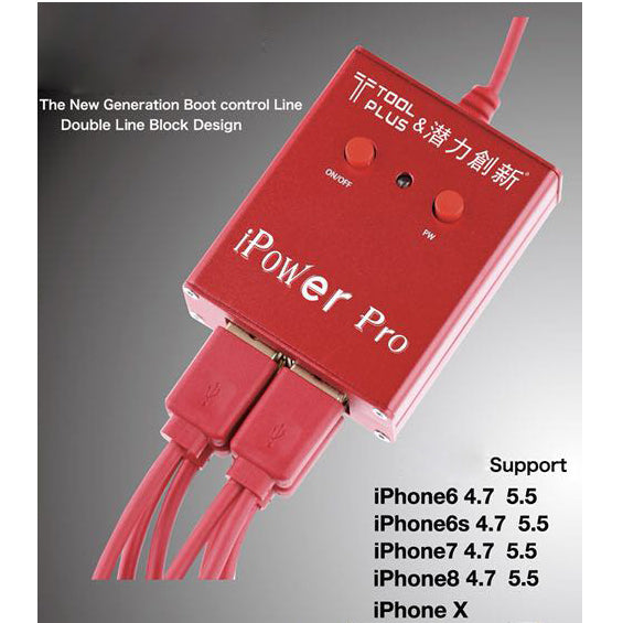 iPower Pro Power Control Test Cable Motherboard Repair Tool for iPhone X/8/8 Plus/7/7 Plus/6s/6s Plus/6/6 Plus