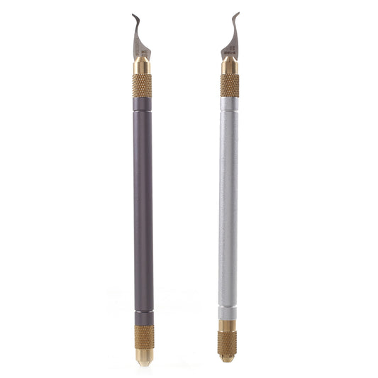 Glue Removal Knife Tool with Cold Blade for Phone IC CPU Main Board Repair (Random Color)