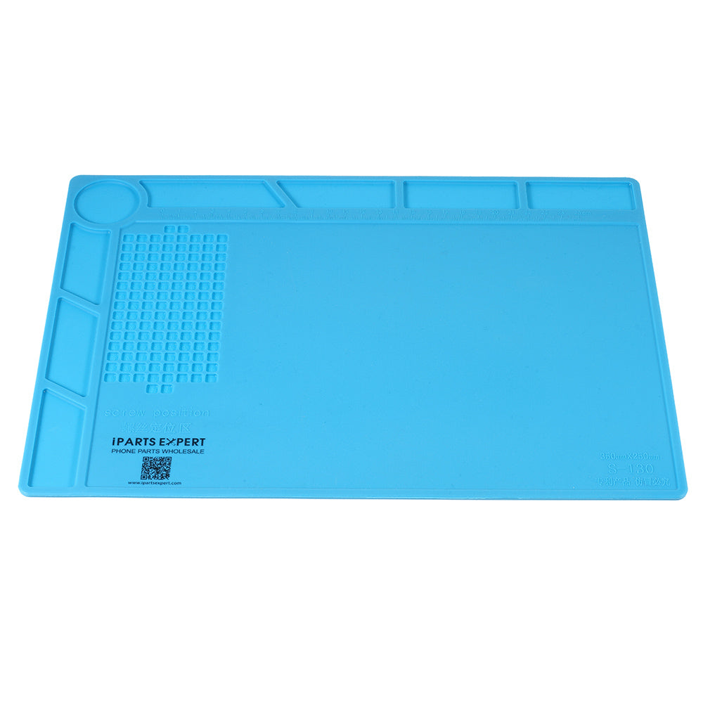IPARTSEXPERT Heat Insulation Silicone Maintenance Pad for Mobile Phone, Size: 35cm x 25cm x 0.3cm