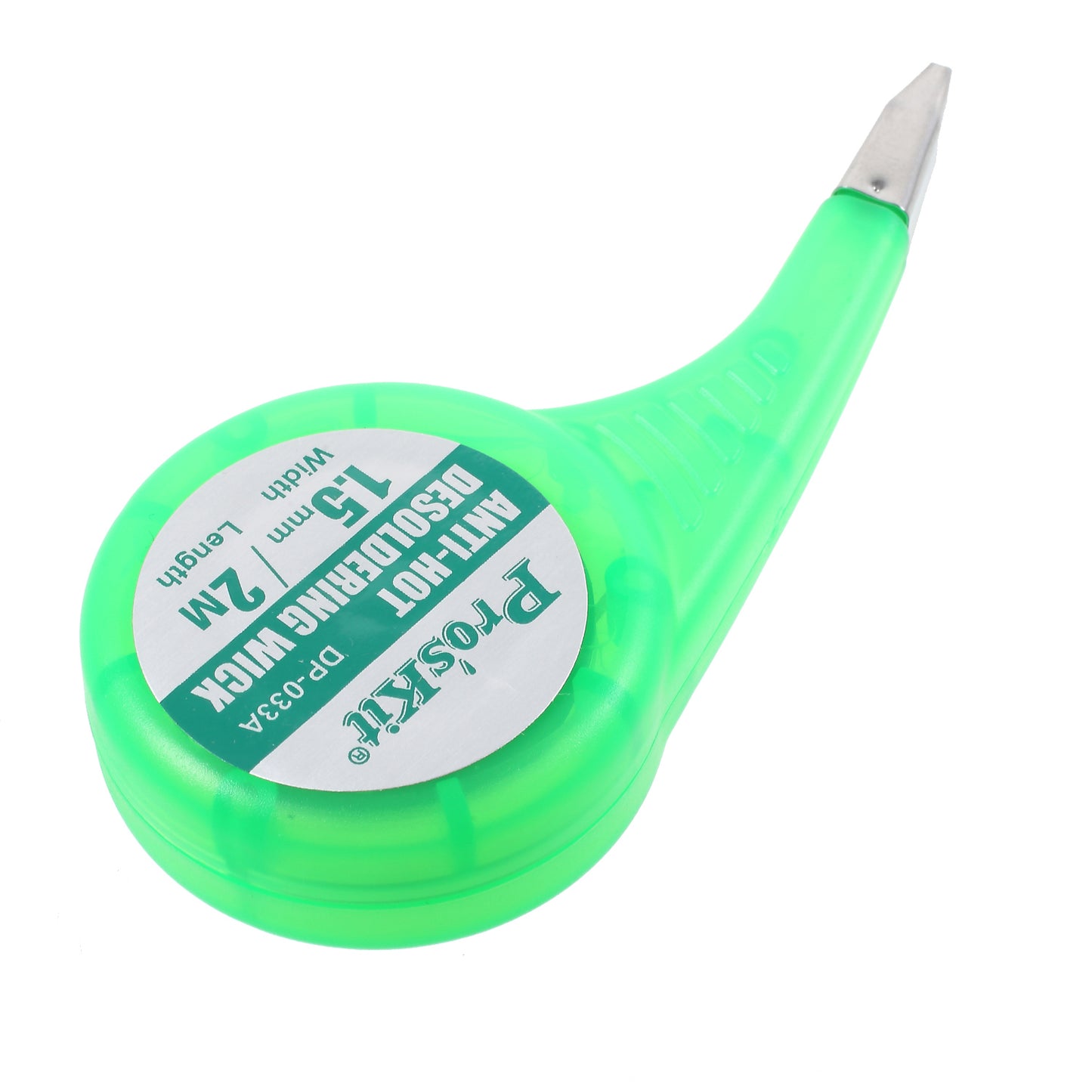 PRO&#39;SKIT DP-033A 2mmx1.5m Anti-hot Braided Desoldering Wire Soldering Wick