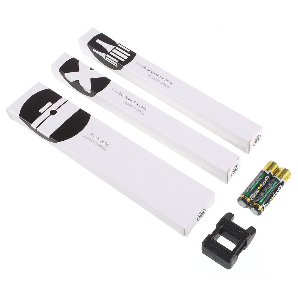 WOWSTICK Mini Electric Precision Dual Power Screwdriver Repair Tools with 18 Bits