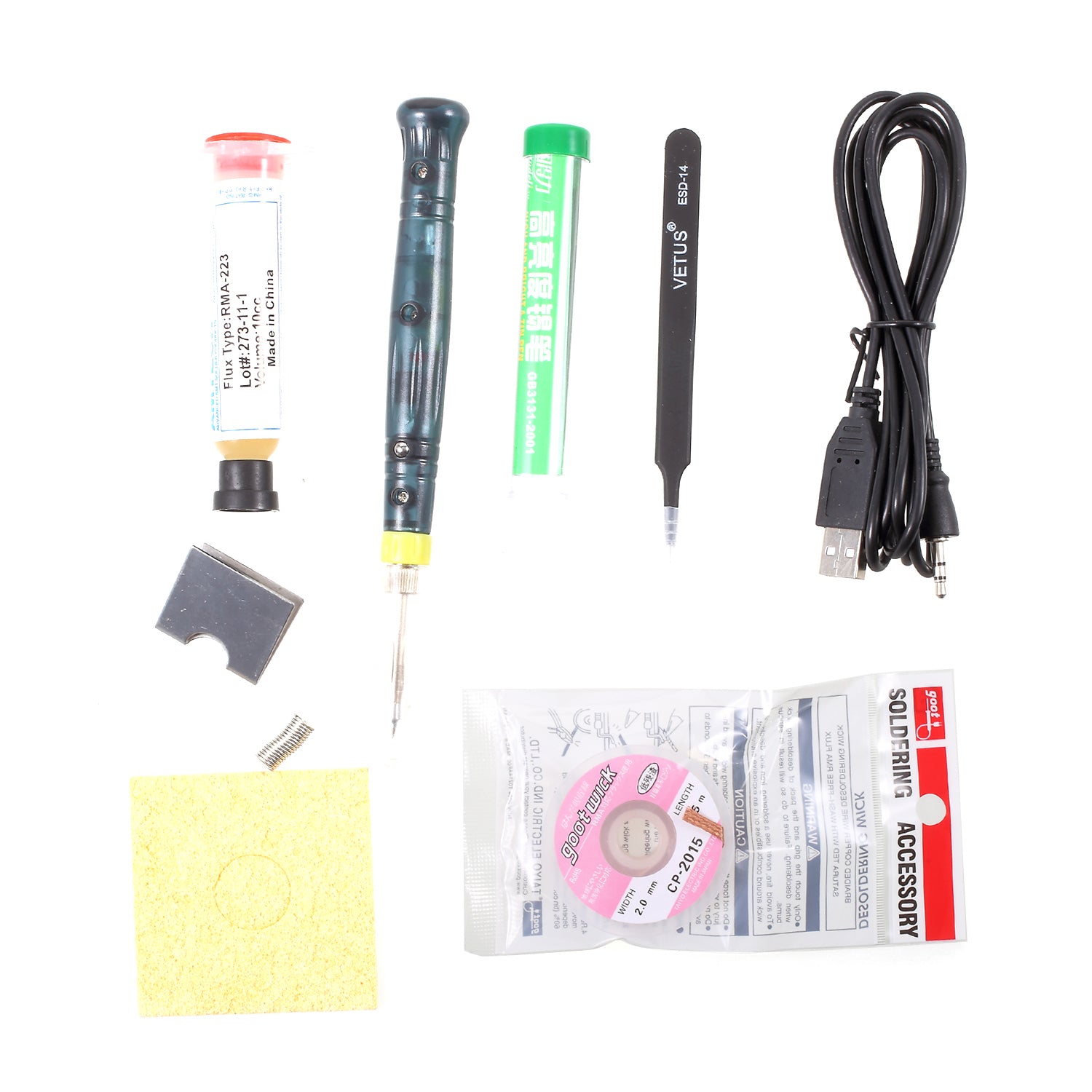 10-in-1 Precision Soldering Iron Soldering Tool Kit Soldering Accessories