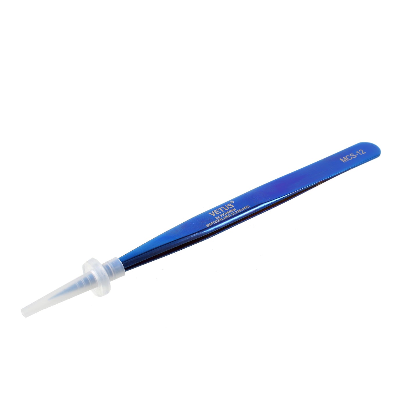 Straight Tip - VETUS MCS-12 High Precision Stainless Steel Professional Tweezers