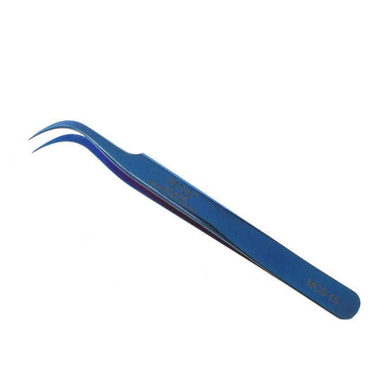 Curved Tip - VETUS MCS-15 High Precision Stainless Steel Professional Tweezers