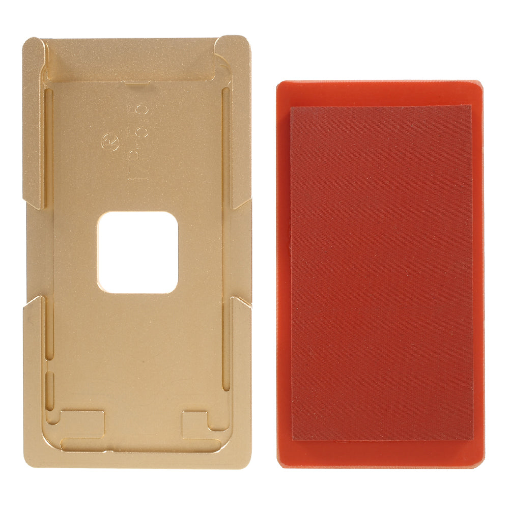 Uniqkart for iPhone 7 Plus Front Screen Glass Lens with Frame Laminating Aligning Mould Kit