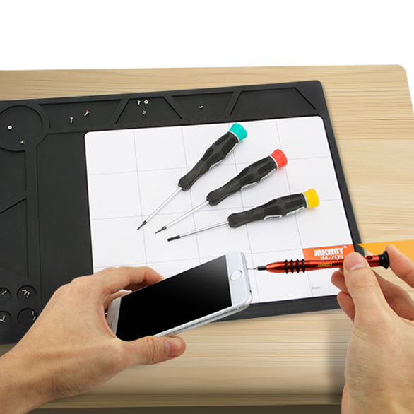 Jakemy JM-Z17 ESD Heat Insulation Working Mat + Magnetic Project Mat