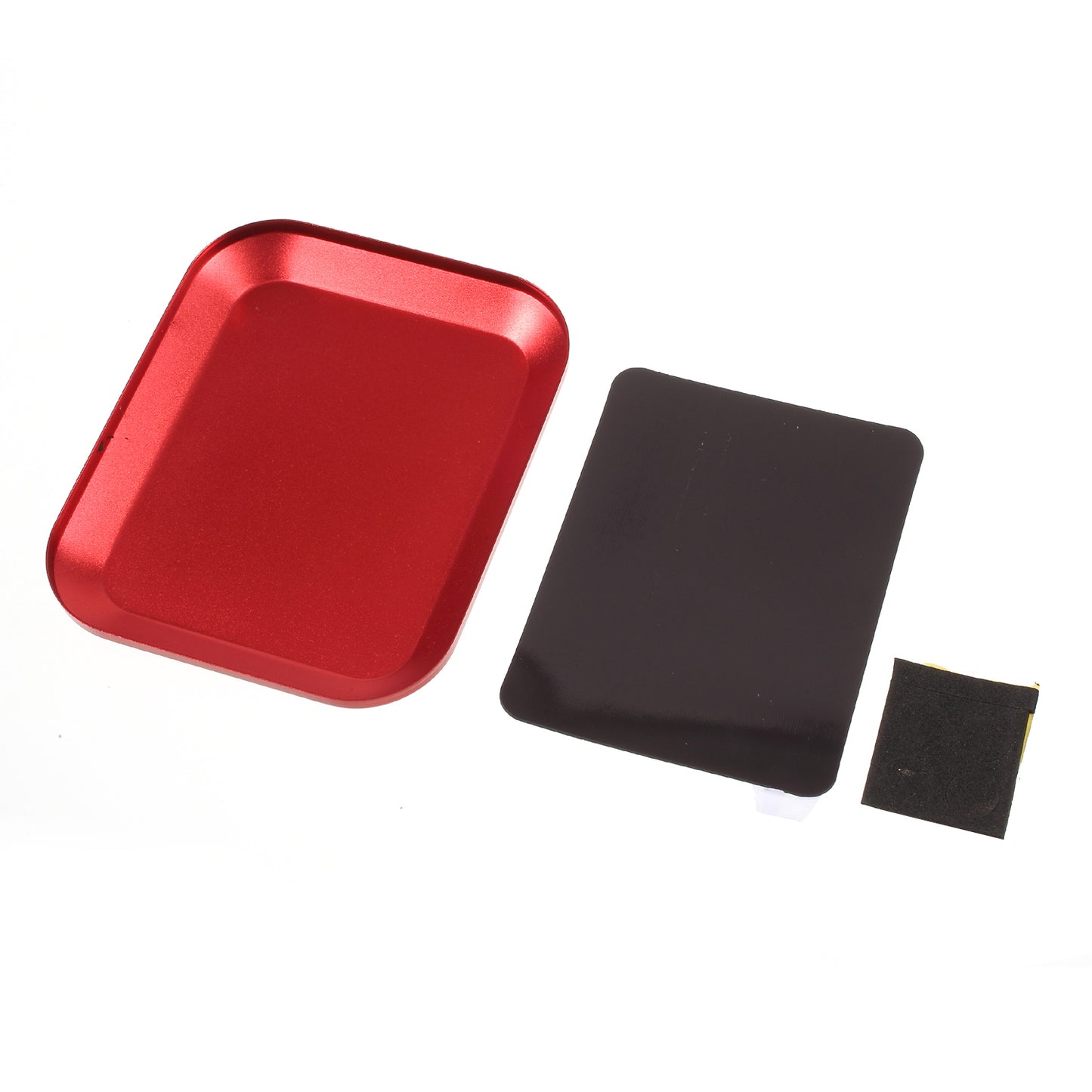 Metal Tray Storage Organizer for Welding Soldering Wire - Red