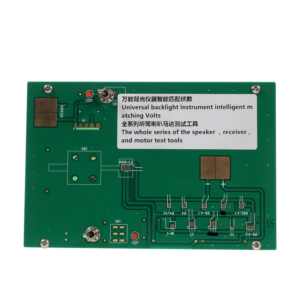 Universal for iPhone Series Backlight Speaker Receiver Motor Parts Test Tool Tester