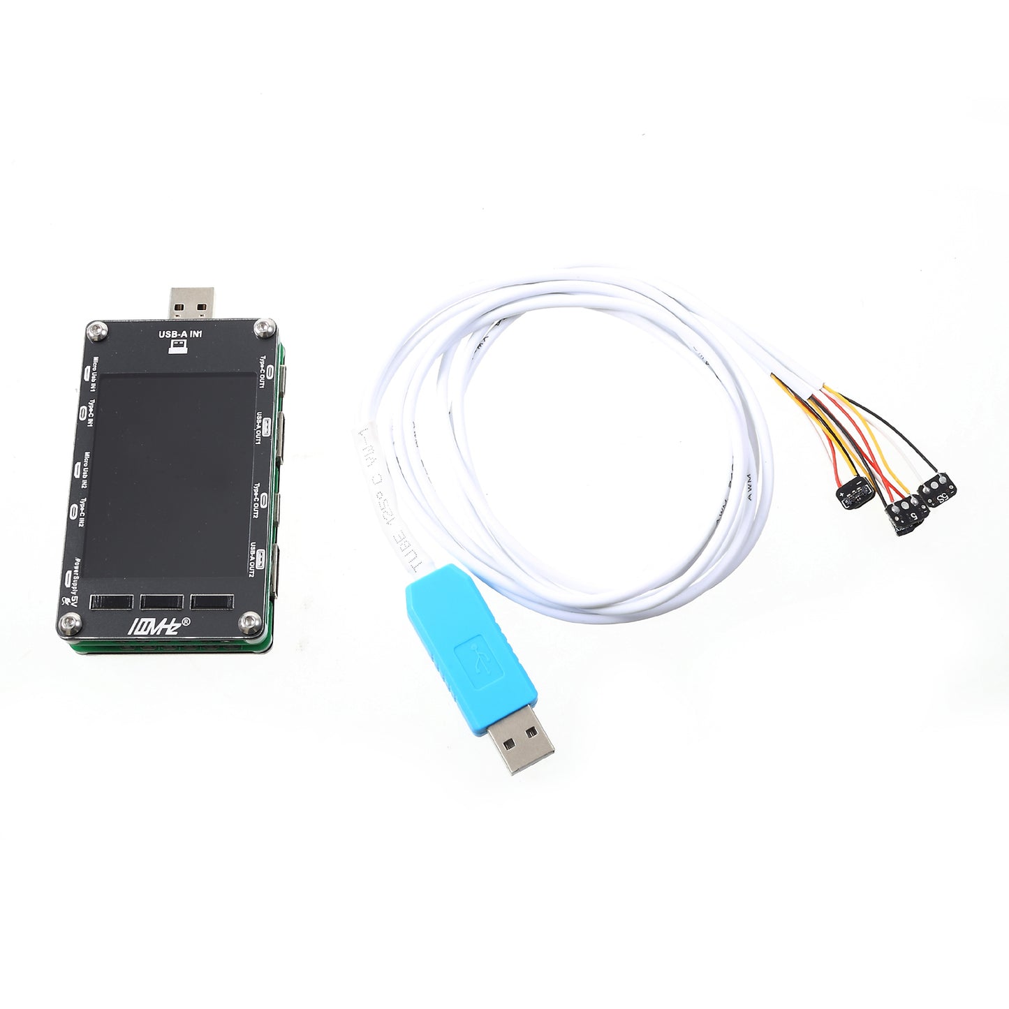T50N USB Dual channel Power Monitor PD QC3.0 QC2.0 Tester Meter Voltage Current Capacity Table