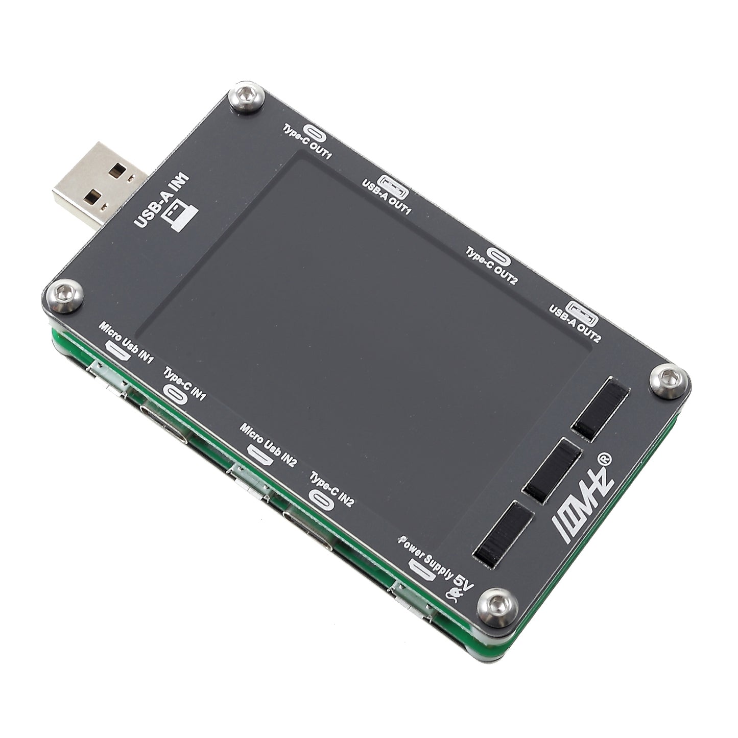 T50N USB Dual channel Power Monitor PD QC3.0 QC2.0 Tester Meter Voltage Current Capacity Table