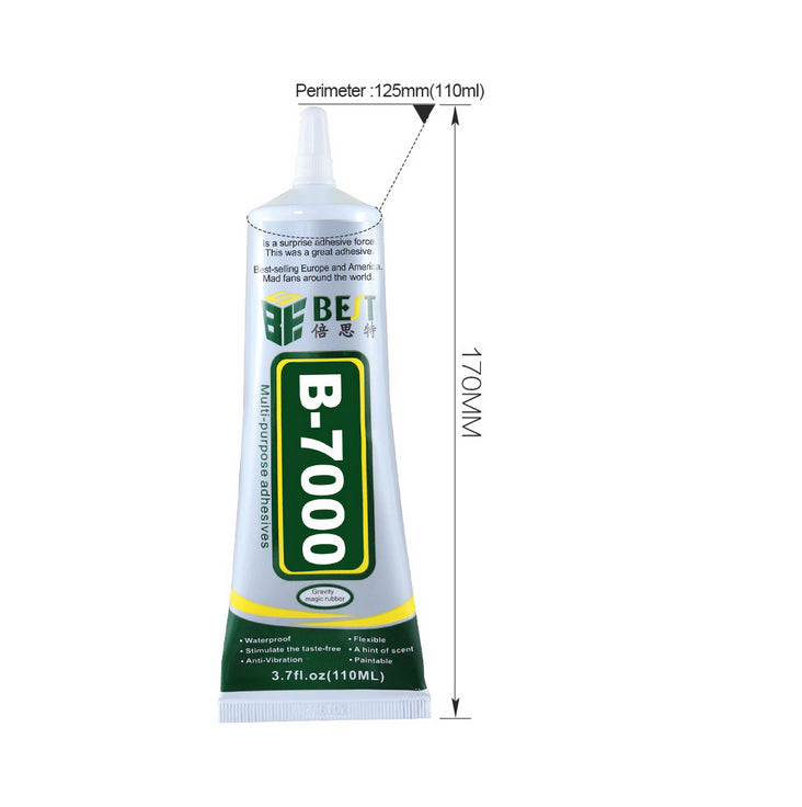 Uniqkart B-7000 Multi-purpose Adhesive Glue Cell Phone LCD Repair Glue 110ml