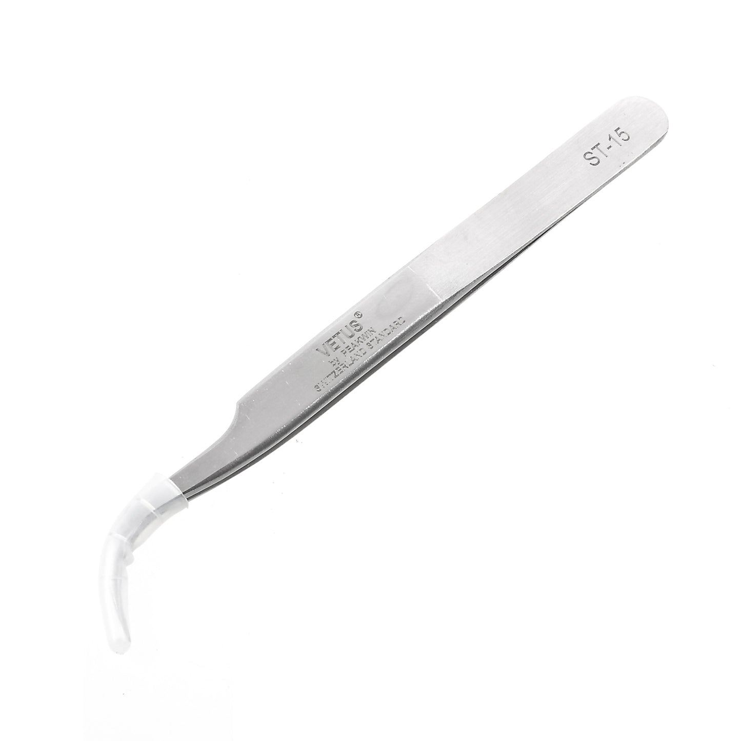 VETUS High Strength Stainless Steel Professional Tweezers - ST15