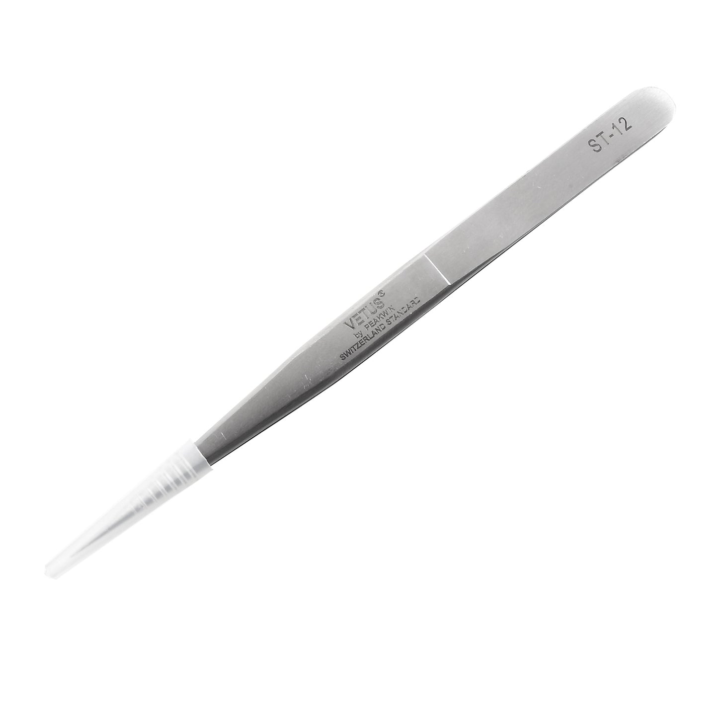 VETUS High Strength Stainless Steel Professional Tweezers - ST12