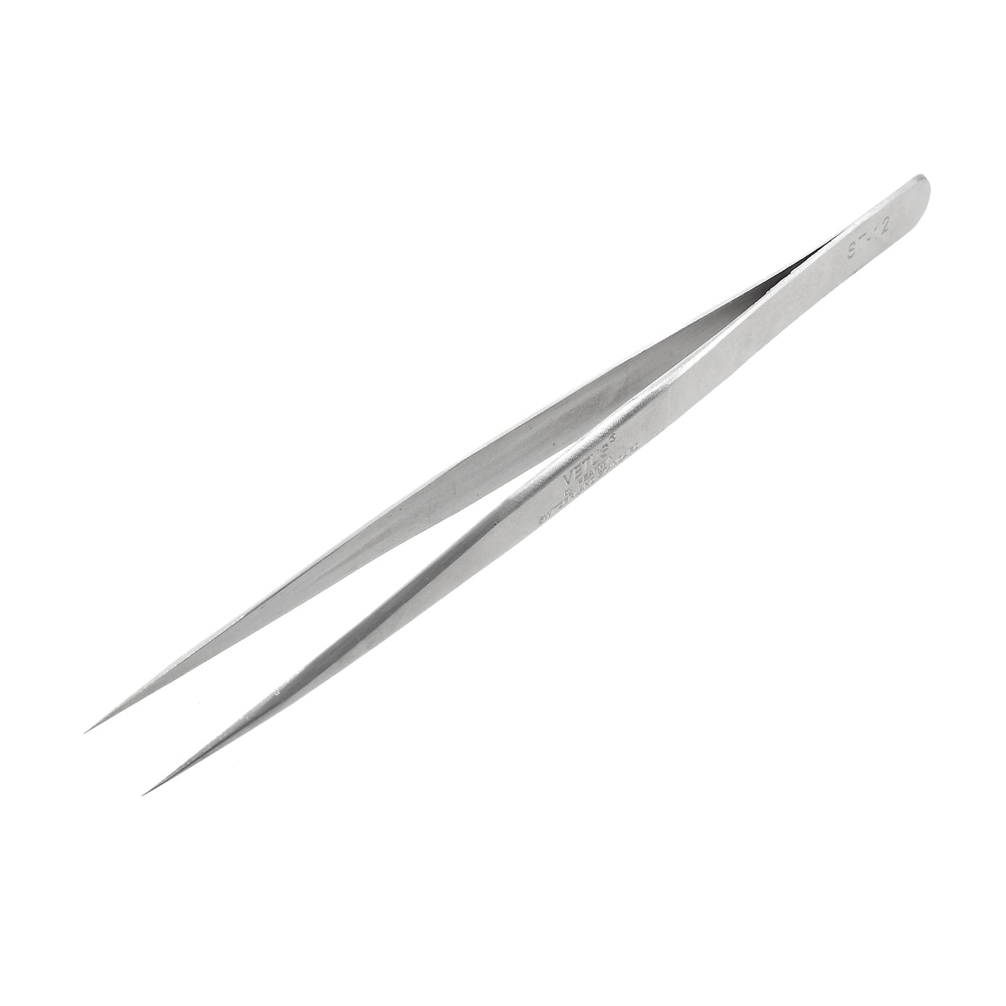 VETUS High Strength Stainless Steel Professional Tweezers - ST12