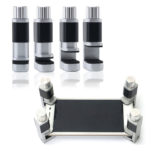 Uniqkart BST-311 4Pcs/Lot Adjustable Clip Fixture LCD Screen Fastening Clamps Repair Tool for iPhone iPad Samsung etc.