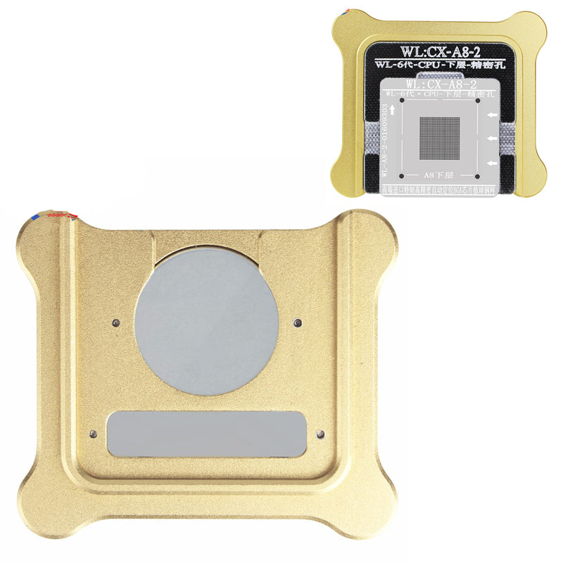 WL A8 CPU Lower with Base for Apple iPhone 6/6 Plus (General Model) Quick Postioning BGA Chip Plate