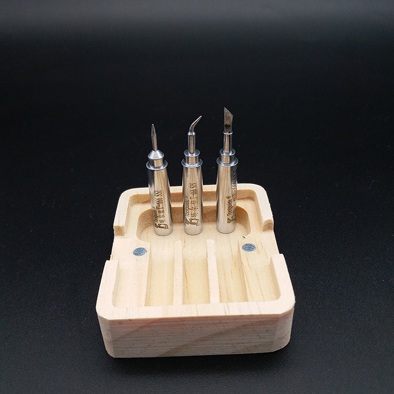 TOOLGUIDE T-666 3 in 1 Lead-free Solder Iron Tips for 936 Soldering Station