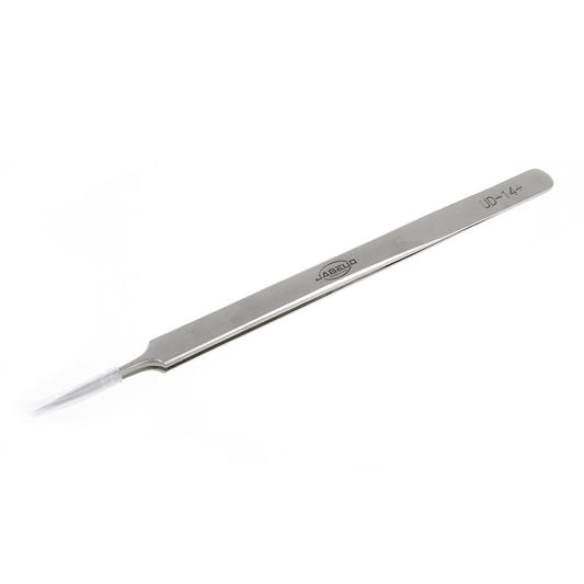 JABEUD UD+ Stainless Steel Sharp Fine Point Multi-purpose Tweezer Precision Tool - Silver