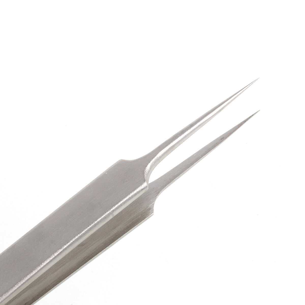 JABEUD UD+ Stainless Steel Sharp Fine Point Multi-purpose Tweezer Precision Tool - Silver