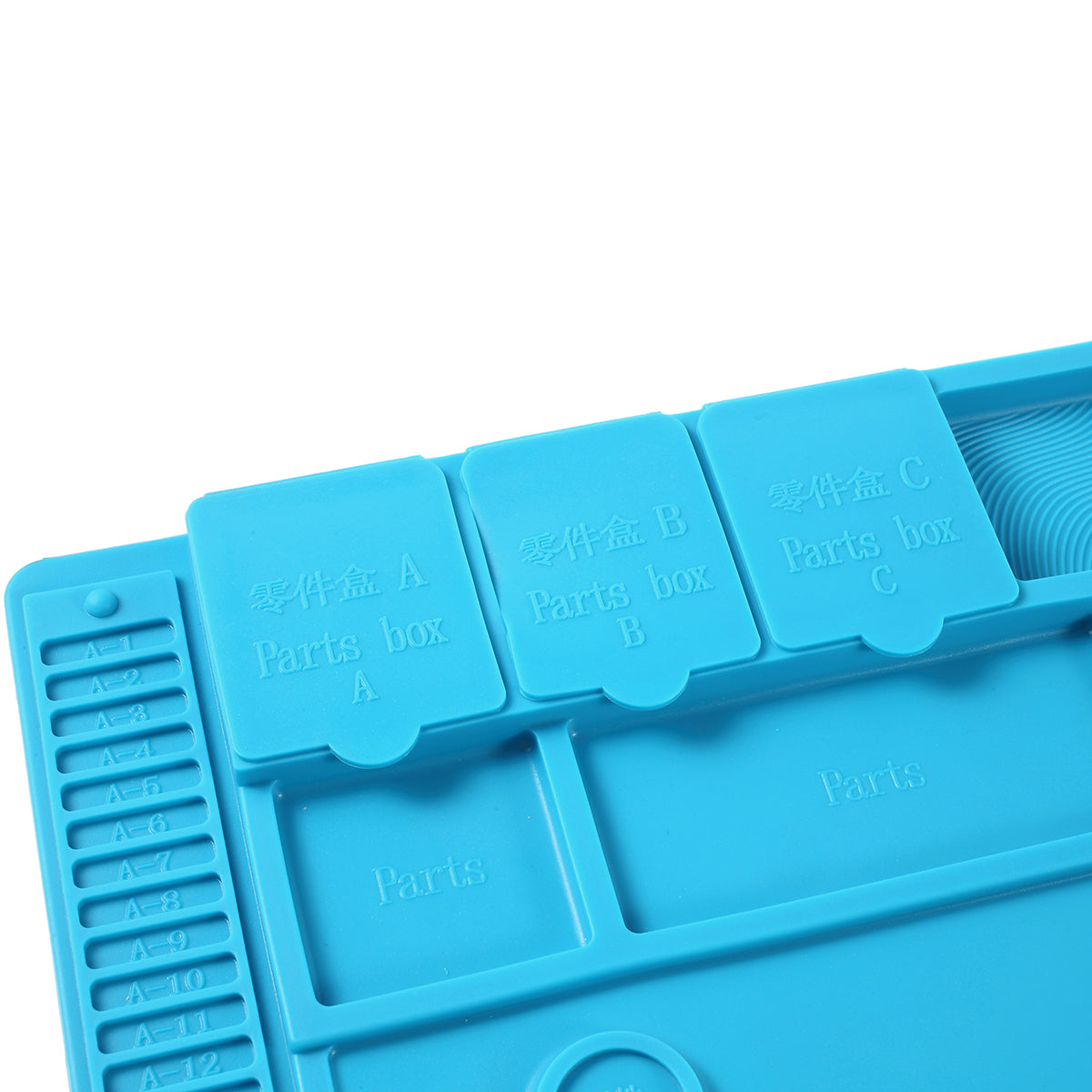 S-190 Silicone Pad Maintenance Platform Mat High Temperature Resistant Microscope Mount Plate