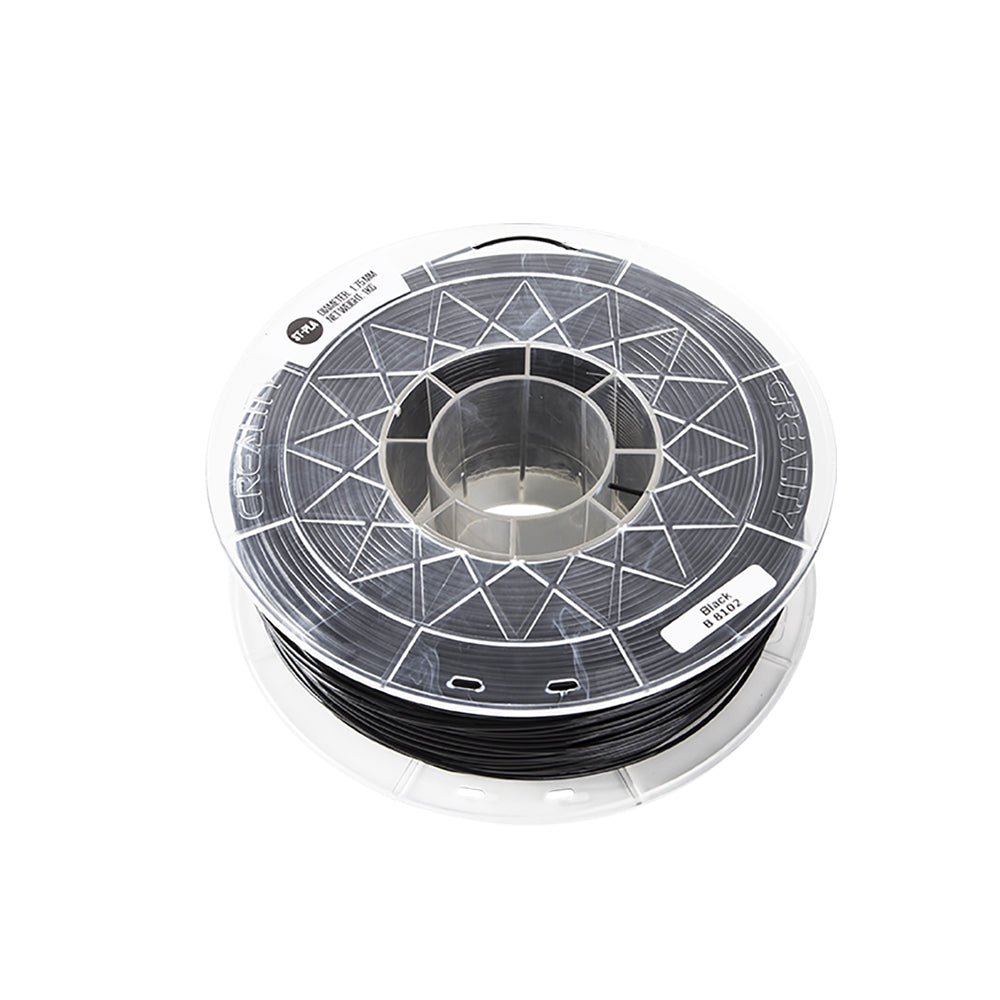 1.75mm ABS 3D Printer Filament, Length: 3.2M - Black