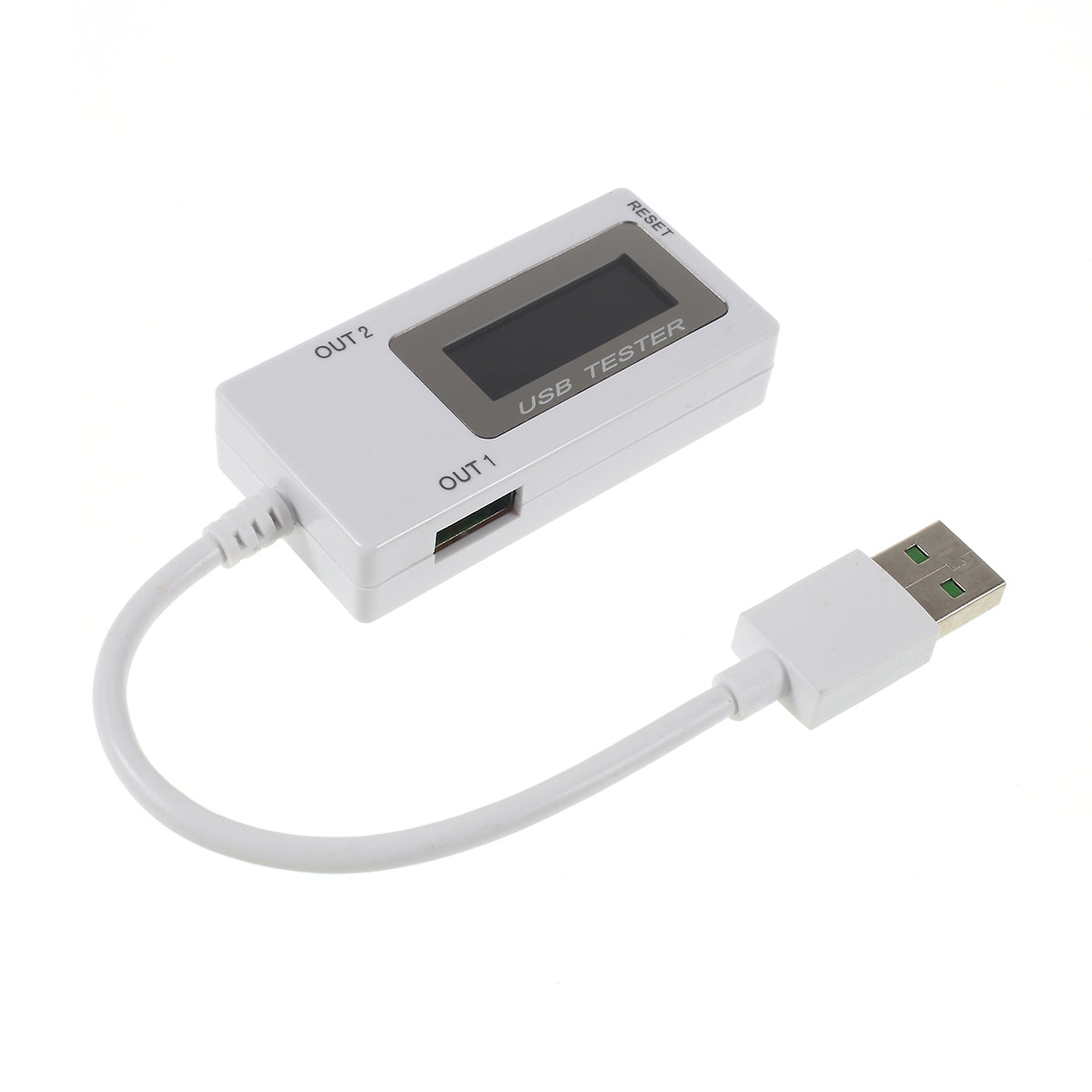 KWS-1705B Digital Display Dual USB Current Voltage Tester USB Ammeter Charging Tester Monitor