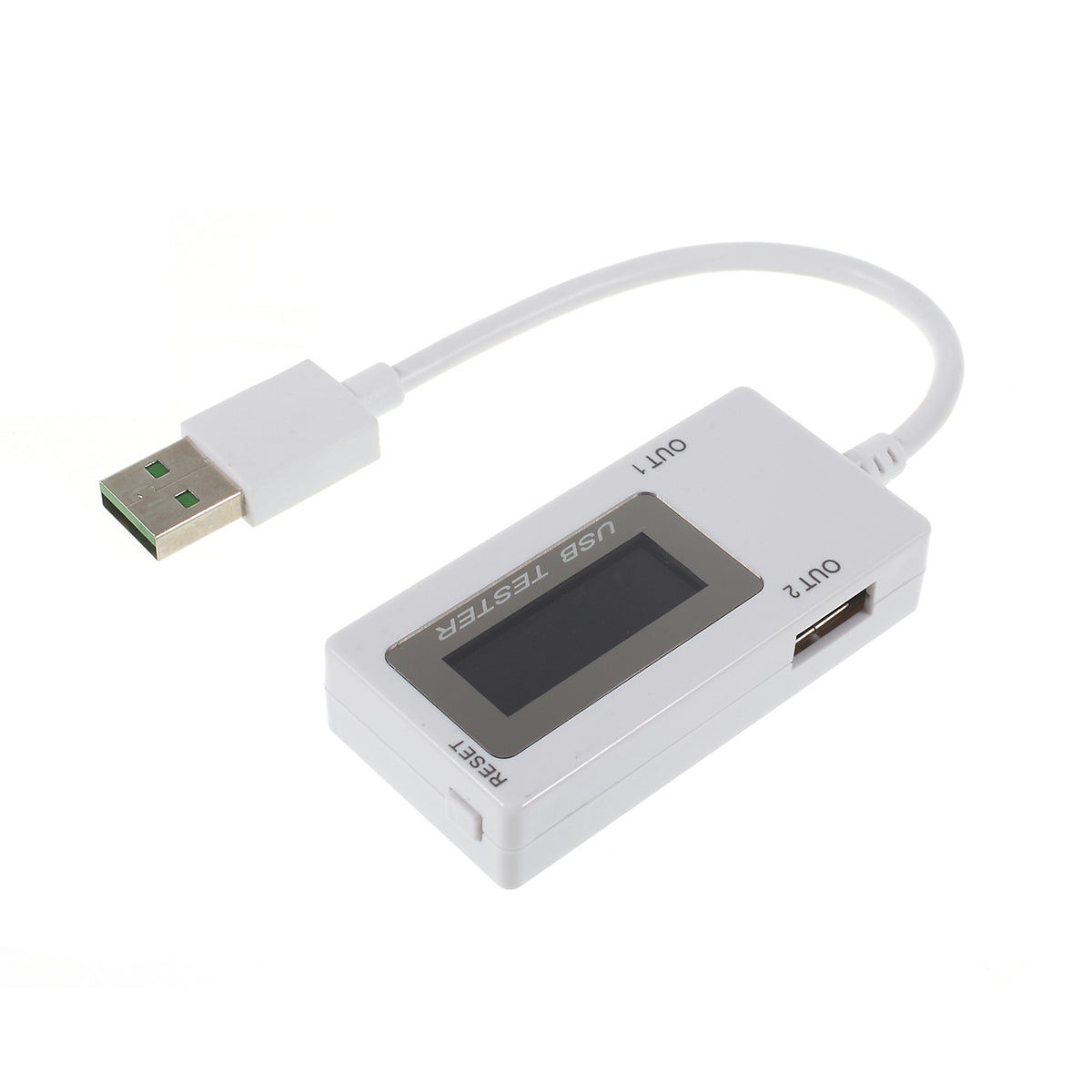 KWS-1705B Digital Display Dual USB Current Voltage Tester USB Ammeter Charging Tester Monitor