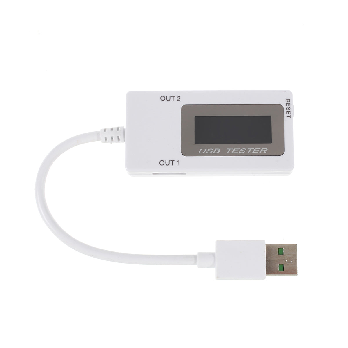 KWS-1705B Digital Display Dual USB Current Voltage Tester USB Ammeter Charging Tester Monitor