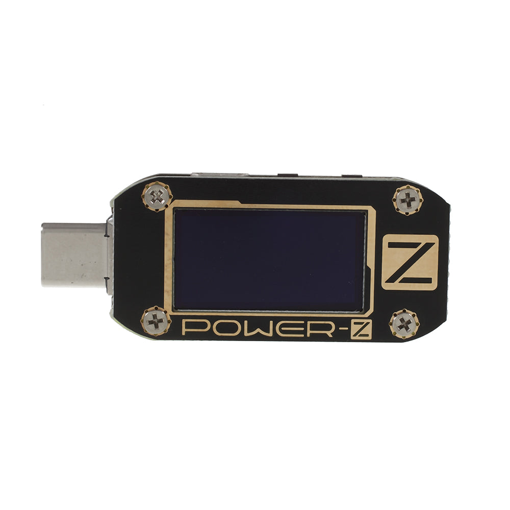 POWER-Z USB PD Tester Quick Charger Voltage Current Ripple Dual Type-C KM001C Meter