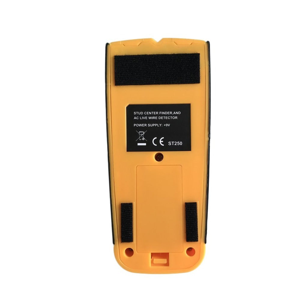 ST250 Metal Detector 3 in 1 Wood Studs Finder Metal Detector Backlight LCD Handheld AC Live Wire Detector Wall Scanner