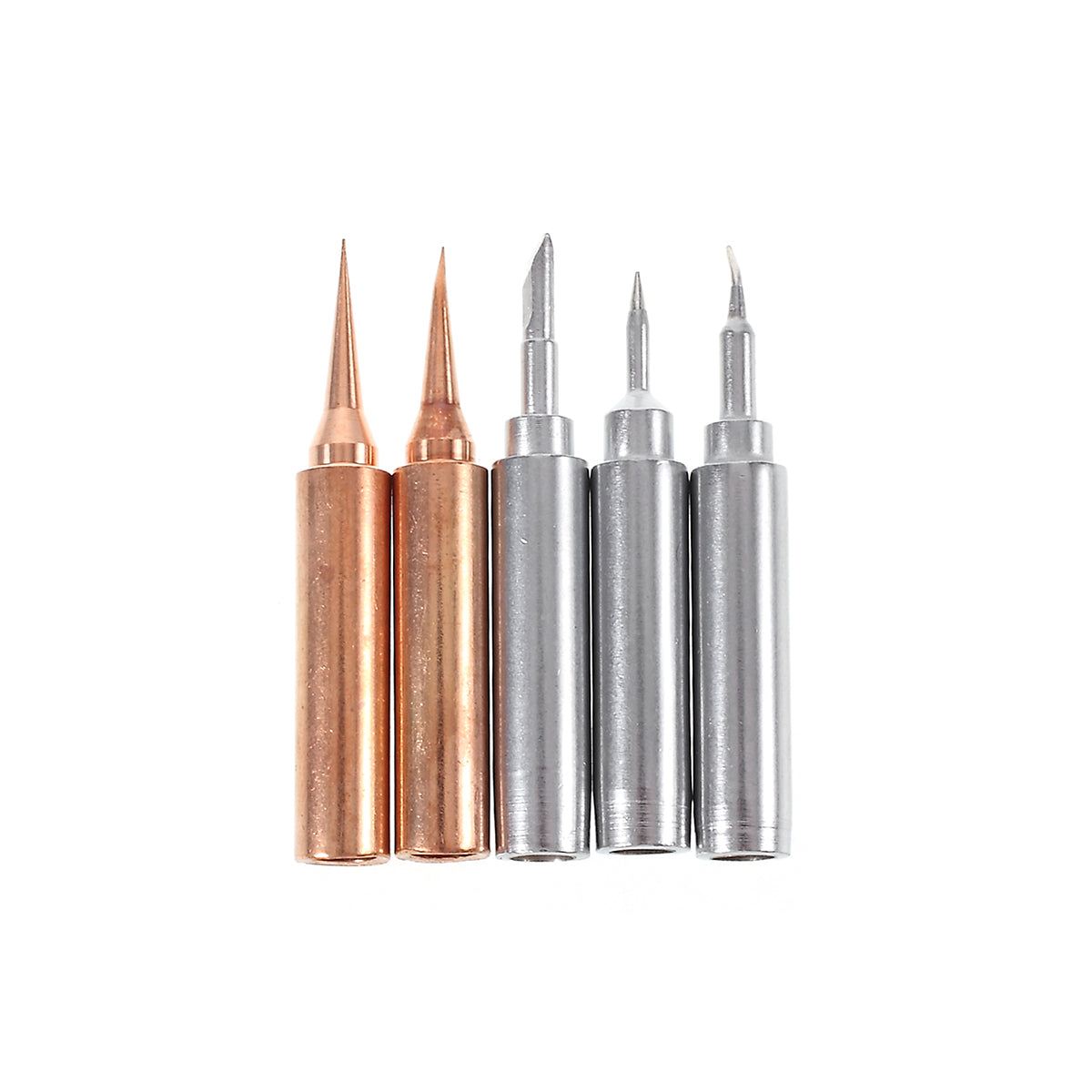 5Pcs/Set Fine Soldering Iron Tips Solder Kit Welding Station Tools Set