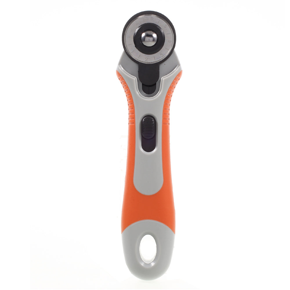 28mm Professional OCA Rotary Cutter Tool with Flexible Safeguard for Paper Fabric and Quilting
