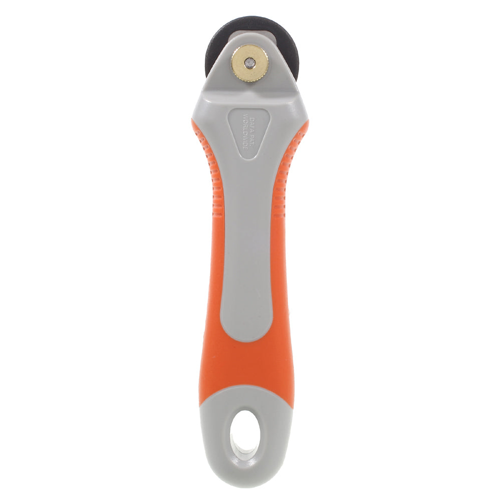 28mm Professional OCA Rotary Cutter Tool with Flexible Safeguard for Paper Fabric and Quilting