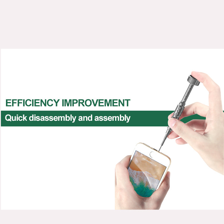 BST-898 Professional Precise Screwdriver Anti-slip Handle - Torx T2